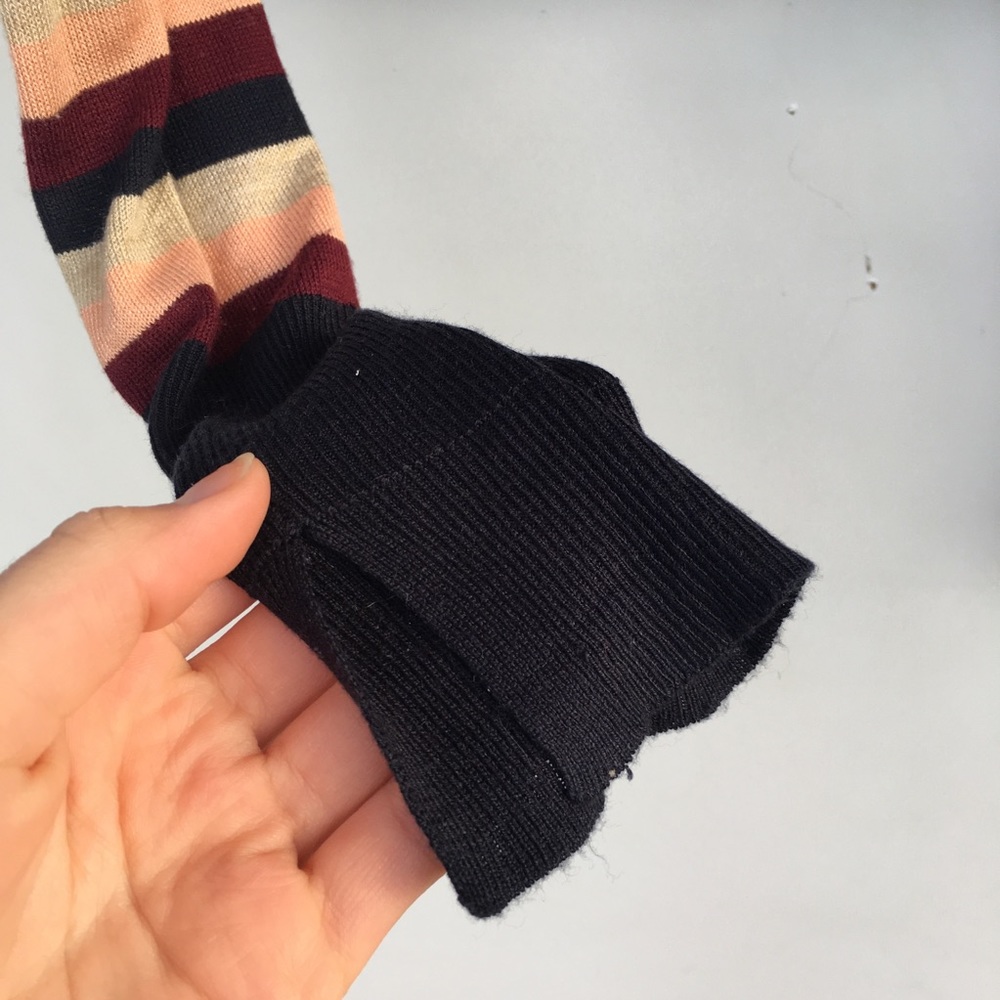 Zara Multi Colored Striped Sweater - Picture 3 of 4